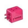 TA-013-Travel-Adaptor-With-Pouch-and-USB-Charger-Pink